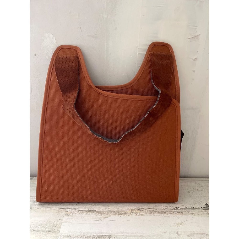 Merrell orange one handle zippered bag